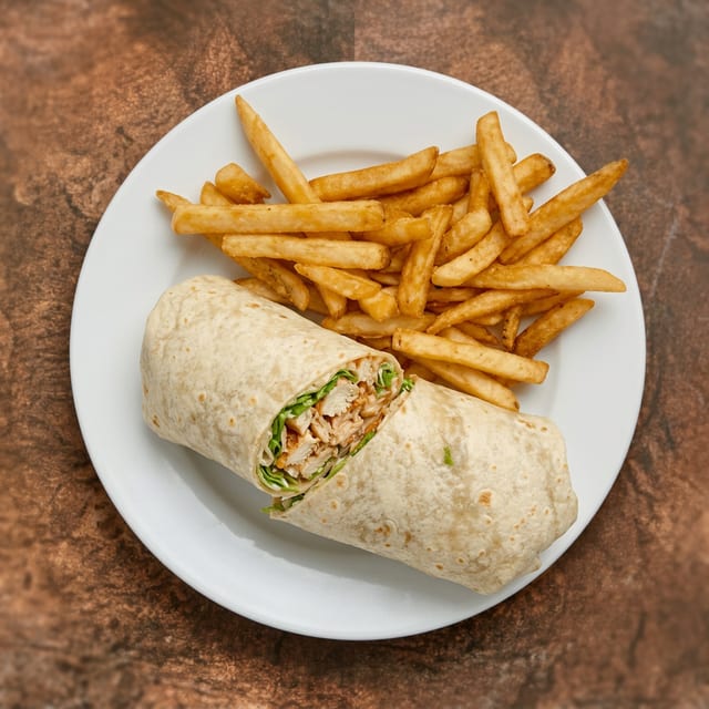 Chicken Caesar Wrap.