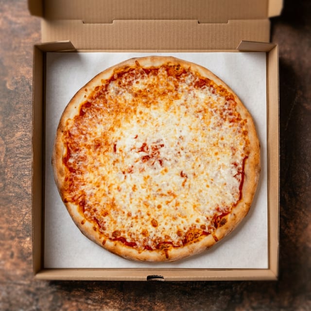 One Large Cheese Pizza, 10 Wings & Side Fries Special.