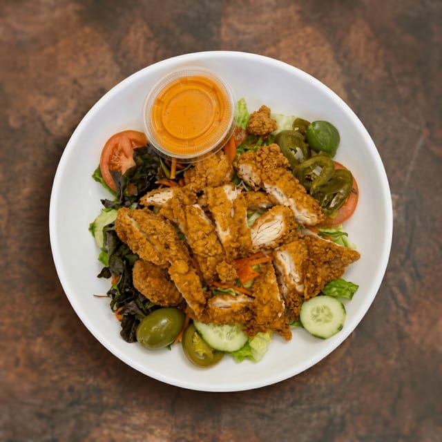 Crispy Chicken Salad.