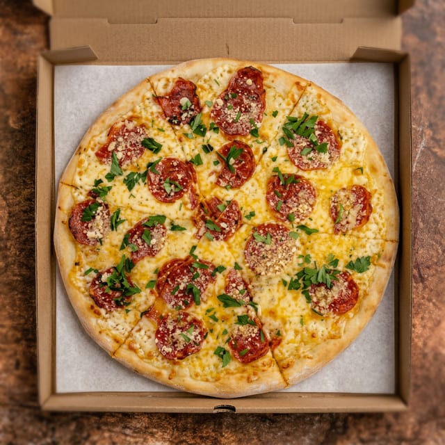 Upside Down Pizza.