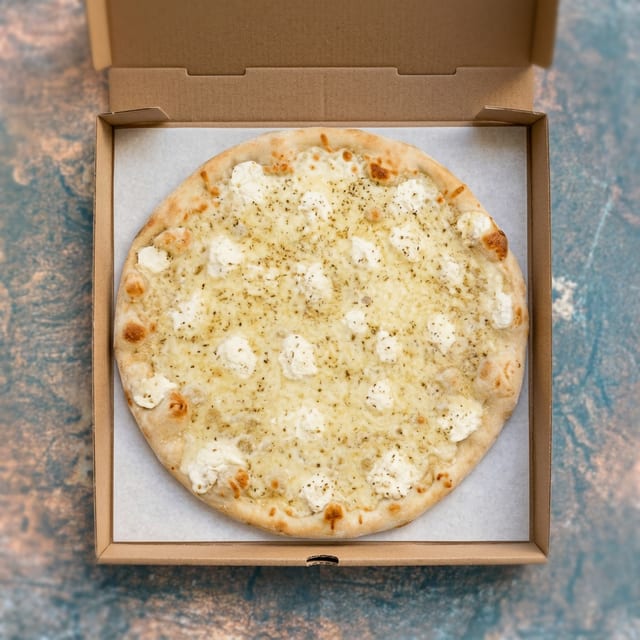 Ricotta Pizza.