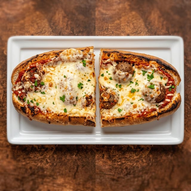 Meatball Parm Sandwich.