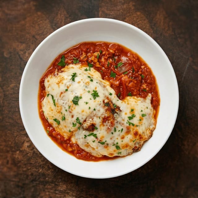 Chicken Parmigiana Dinner.