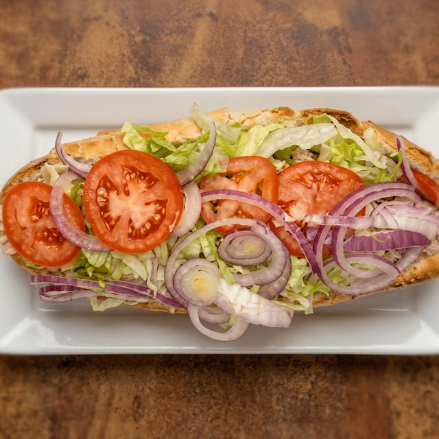 White Tuna Hoagie.