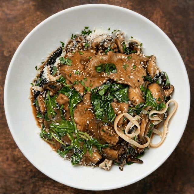 Veal Marsala Dinner.