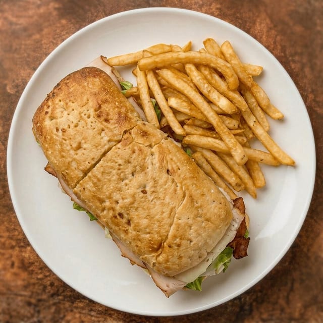 Grilled Chicken Pesto Panini.