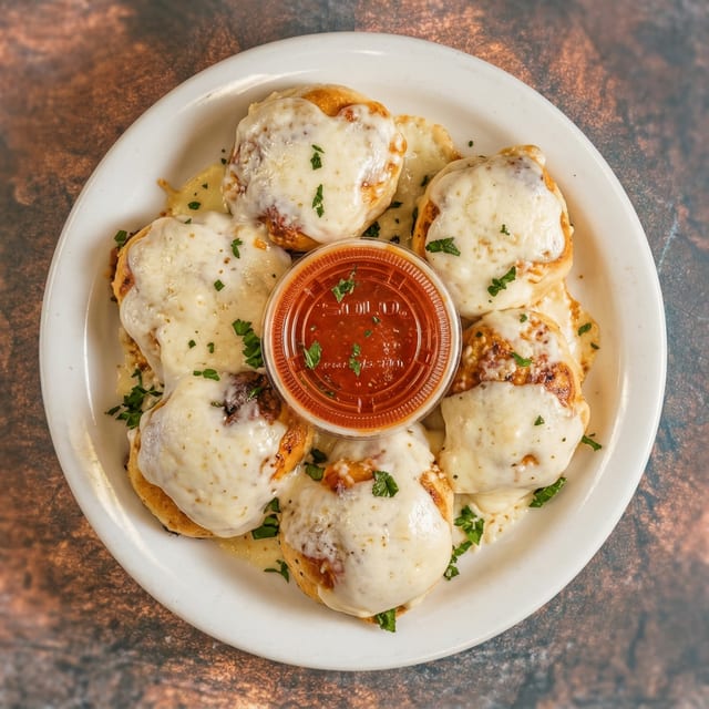 Garlic Knots with Cheese.