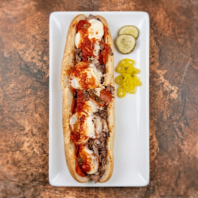 Special Cheesesteak Sandwich.