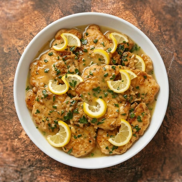 Chicken Francese Dinner.