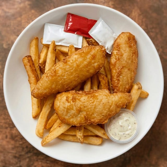 Fish & Chips Platter.